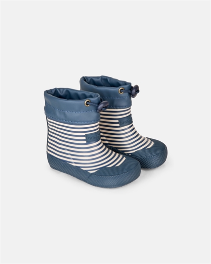 Bundgaard Gummistøvle Cover Navy Stripe - Blue 